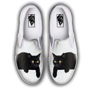 Baggins Original Slip-On Black Shorthair Cat Ultra light Simple Style