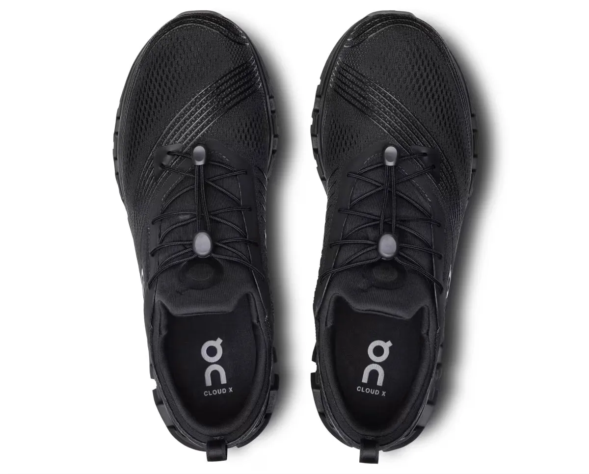 Ankle Hugging Design Quiet Step On Running Cloud X Z5 All Black (M)