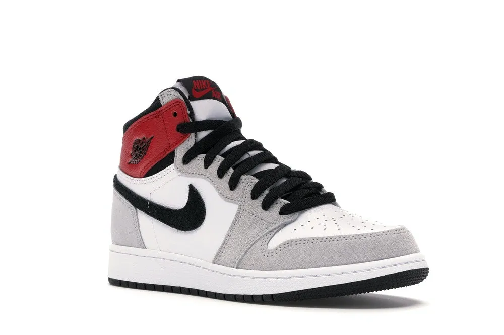 Urban use Jordan 1 Retro High Light Smoke Grey (GS)