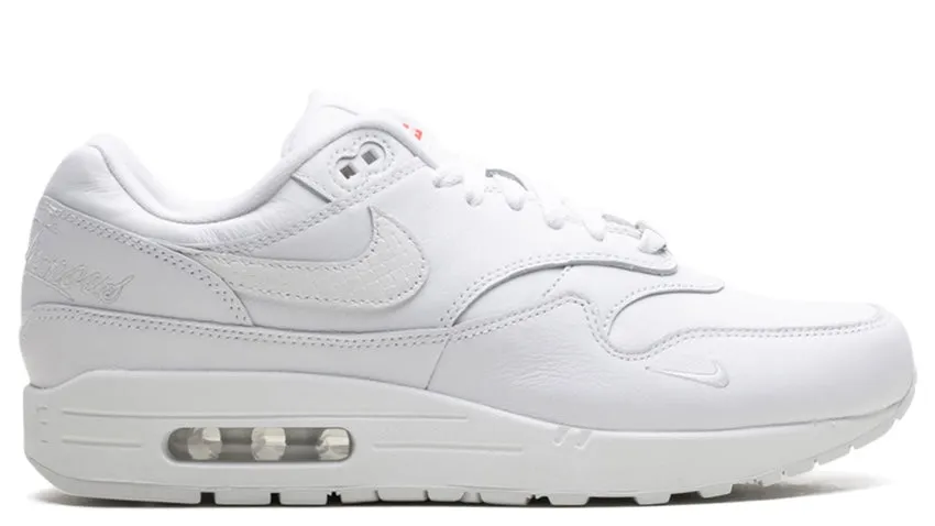 Durable Gear Nike Air Max 1 '87 SPx Supreme Triple White