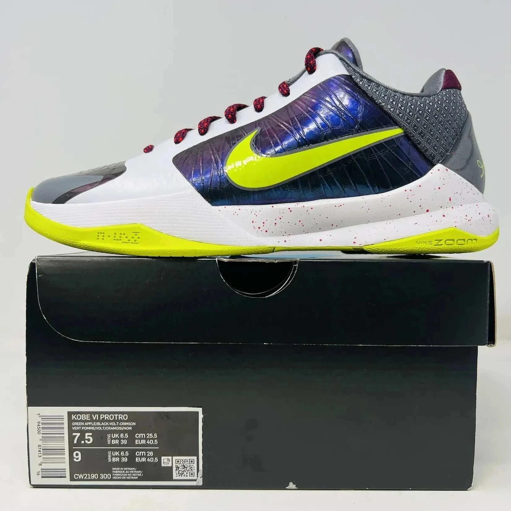 Nike Kobe 5 Protro Chaos Glam stability