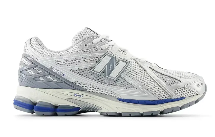 New Balance 1906R White Silver Metallic Blue Smart Ease