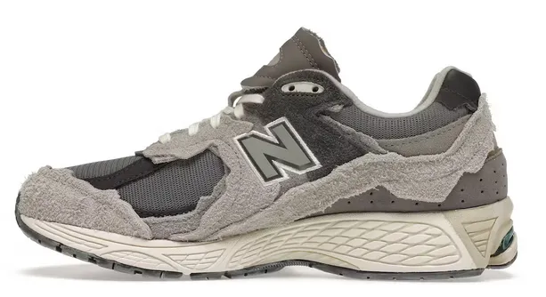 New Balance 2002R Protection Pack Rain Cloud Sturdy Construction Thermoplastic Heel Cup