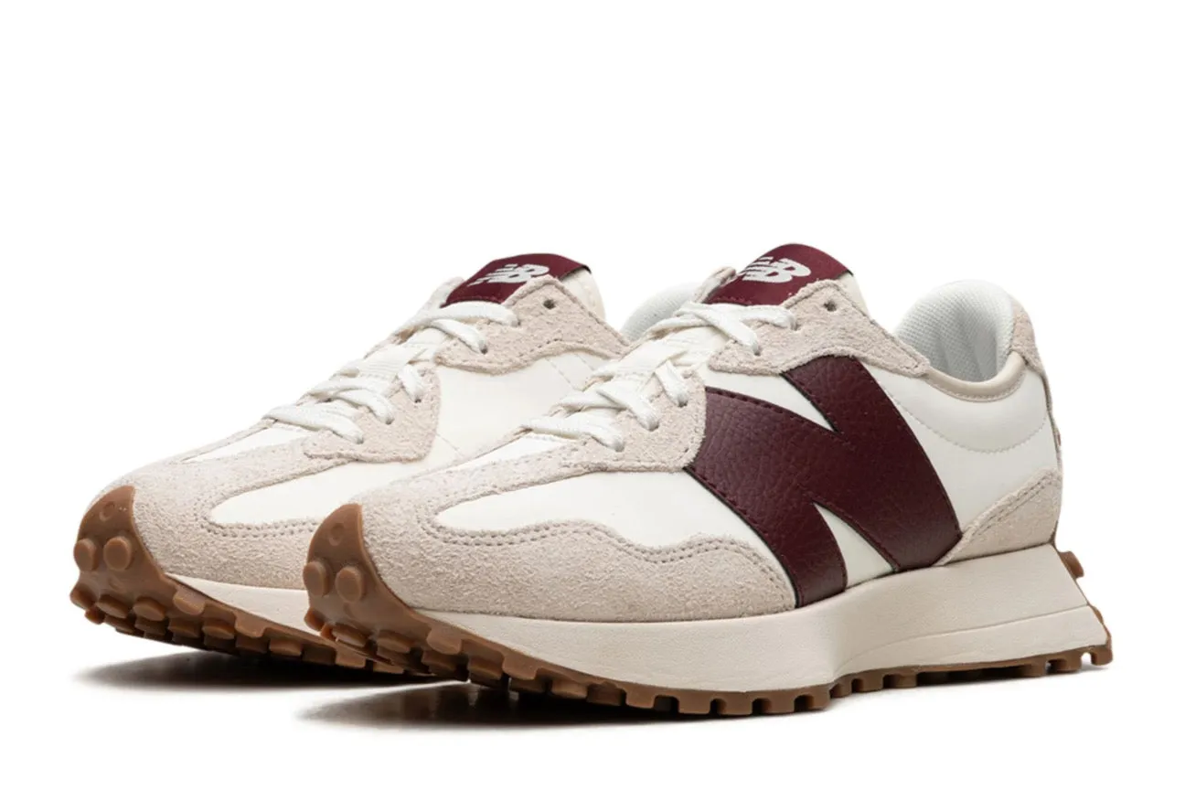 New Balance 327 Moonbeam Classic Burgundy (Women's) Comfort Lifestyle