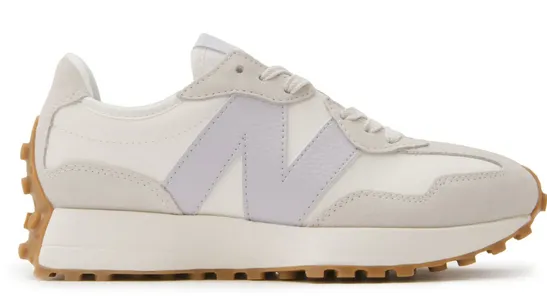 New Balance 327 Moonbeam White Purple (Women's) Trail Performance Sporty Vibe