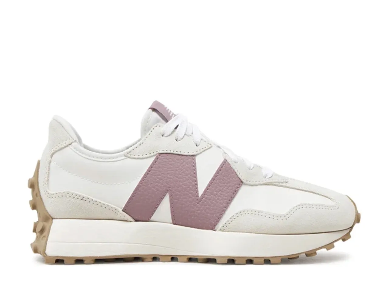 Weekend Moves New Balance 327 Sea Salt White Wine Lilac