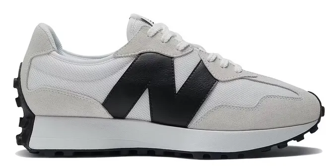 Zero drop Simple Look New Balance 327 White Black