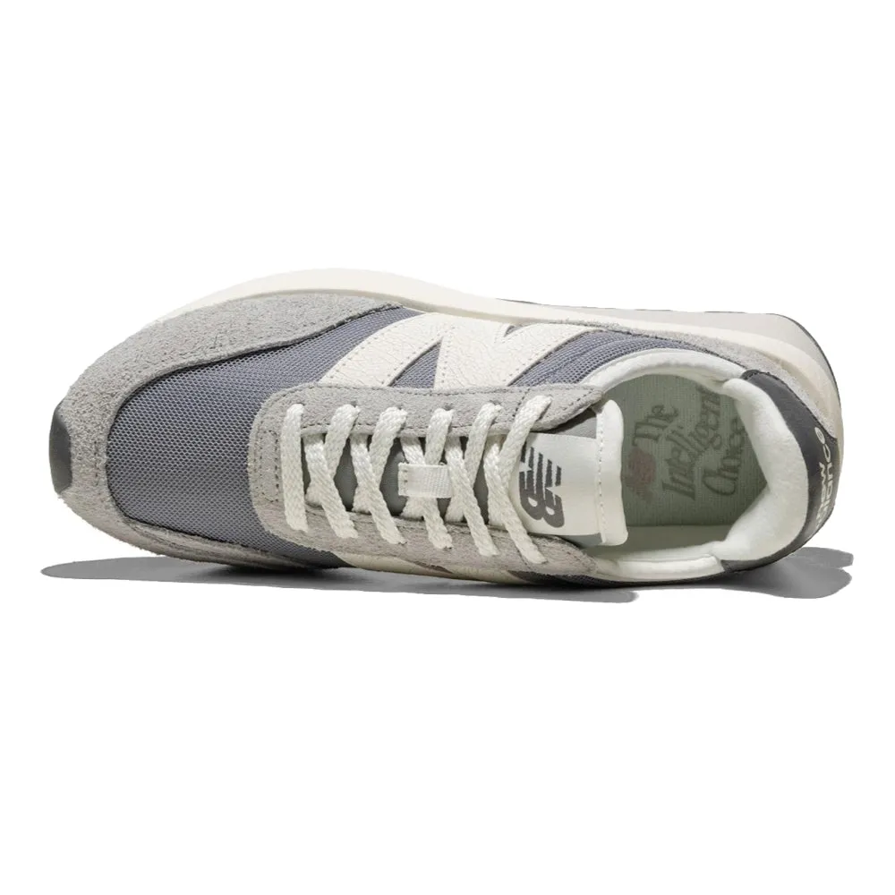NEW BALANCE 370-GREY EasyClean walking shoes