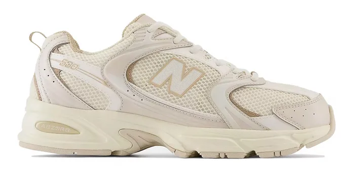 Balanced Thickened Collar New Balance 530 Beige Angora