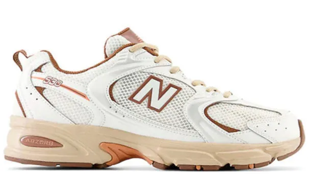 New Balance 530 Niko and ... Off White/Brown Pressure Distribution Nodes Cool Vibes
