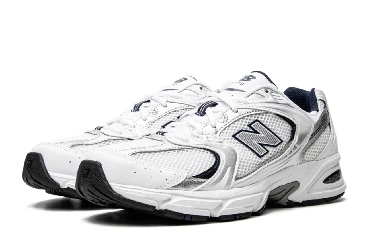 Comfort Soft New Balance 530 White Silver Navy