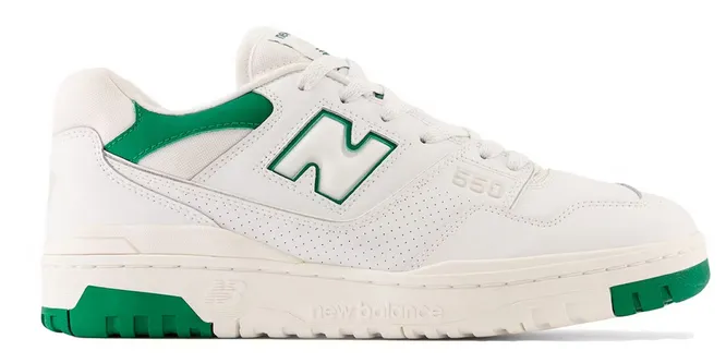 Quick Wear New Balance 550 White Classic Green