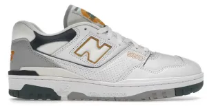 New Balance 550 White Nightwatch Green Foot Arch High Density