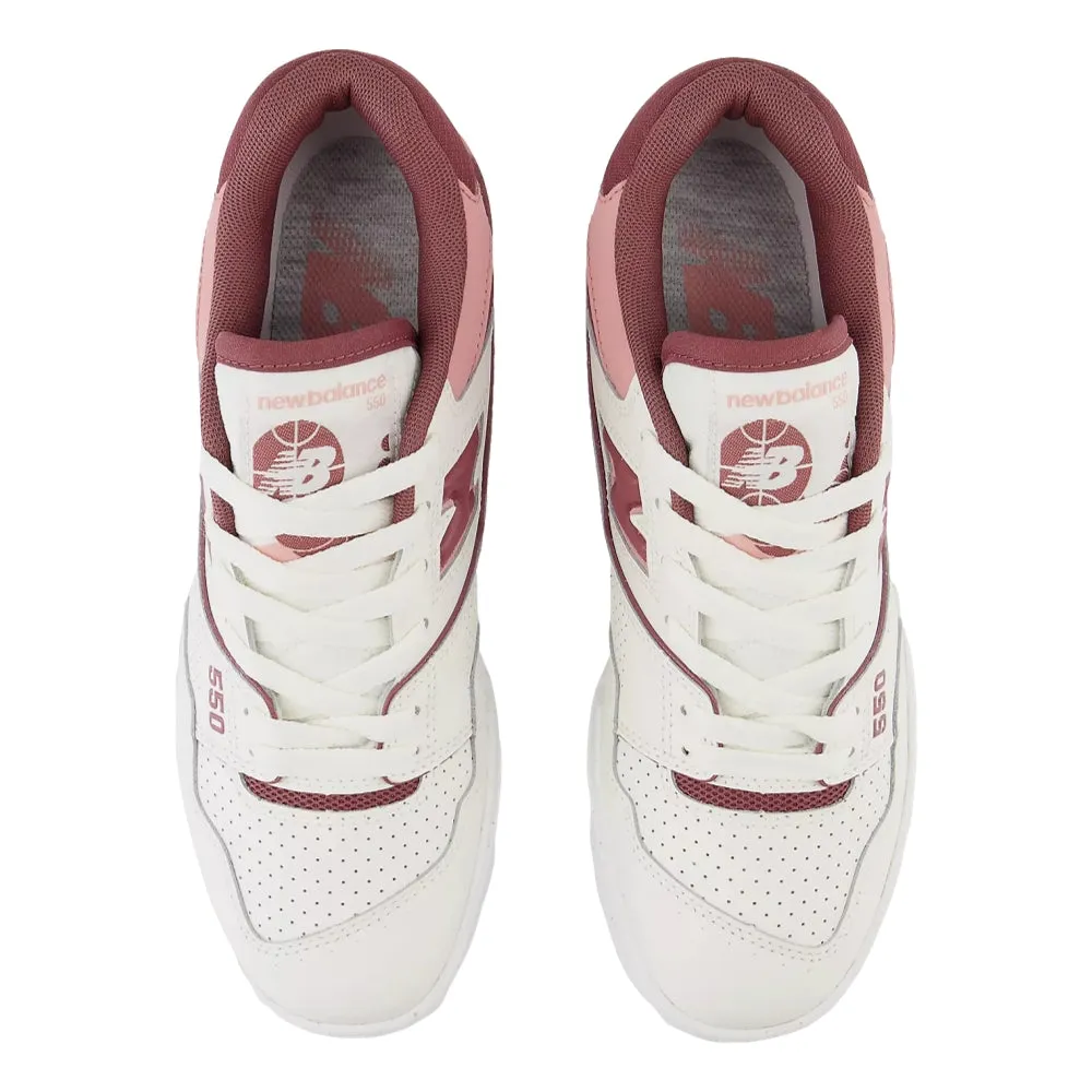 Stair Run LeatherMaterial NEW BALANCE W550-CREAM