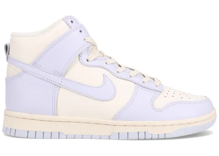 Nike Dunk High Sail Football Grey (W) Smart Style Round Toe