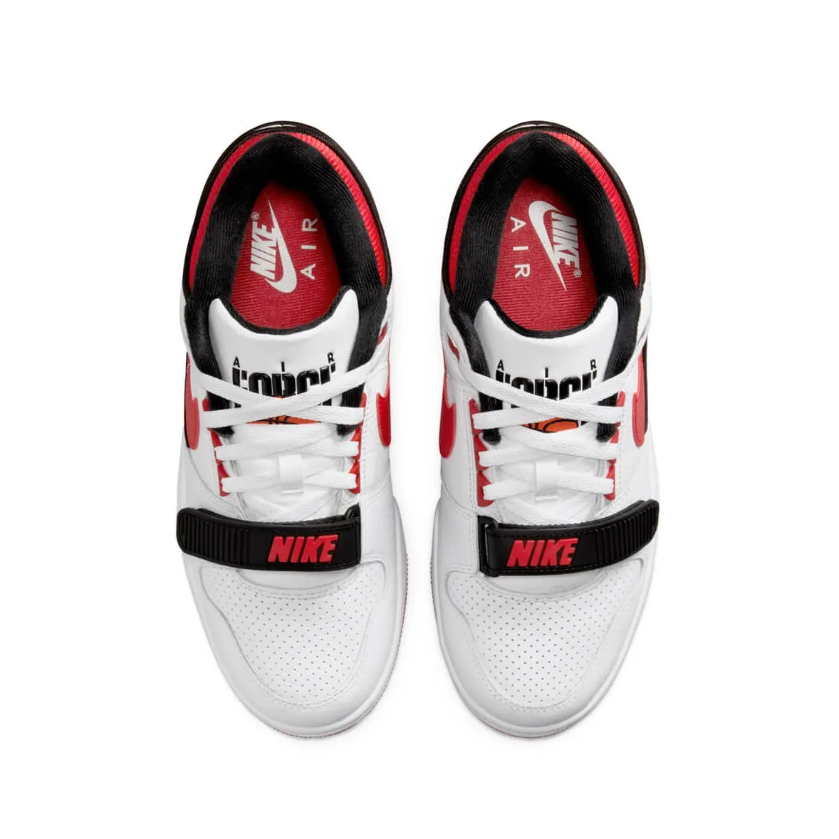 Nike Air Alpha Force 88 University Red and White Active Step Glide-In