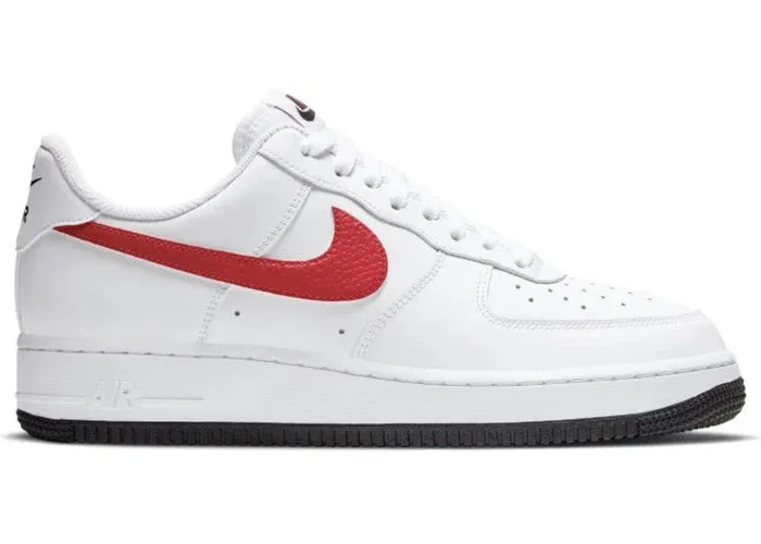 Orthopedic Comfort Nike Air Force 1 Low White Red Blue