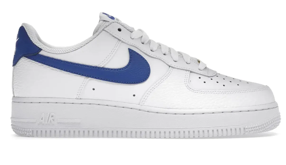 Nike Air Force 1 Low White Royal Blue Low Profile Cushioning