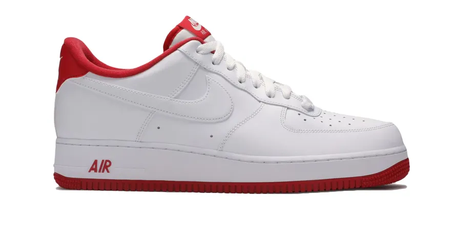 Nike Air Force 1 Low White University Red (GS) Arch Fit