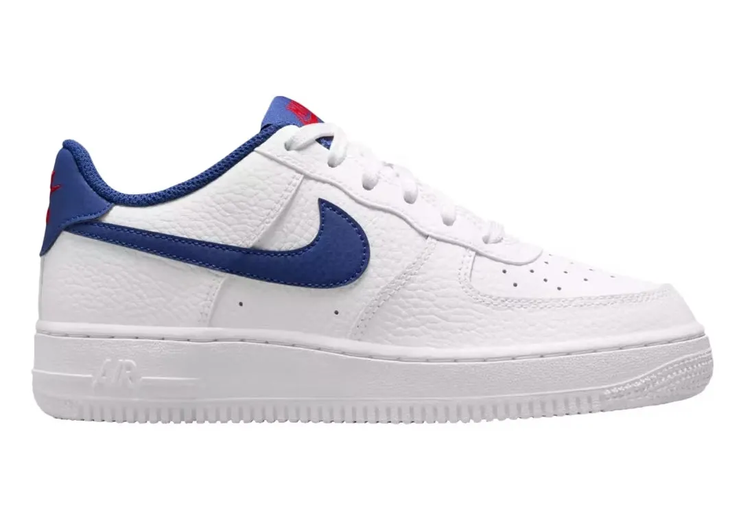 Balanced Base Nike Air Force 1 LowWhite Deep Royal (GS)