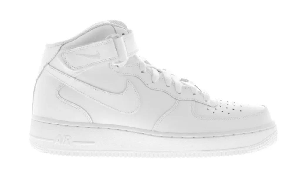 Strappy Vibrant lining Nike Air Force 1 Mid White '07