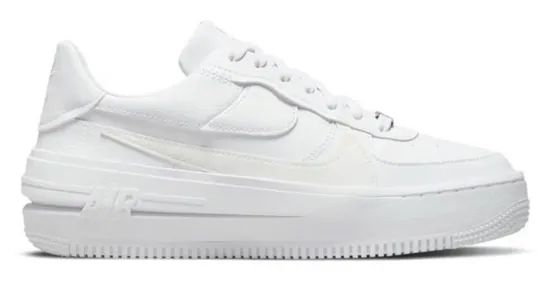 Eco Performance Nike Air Force 1 PLATFORM Triple White (W)