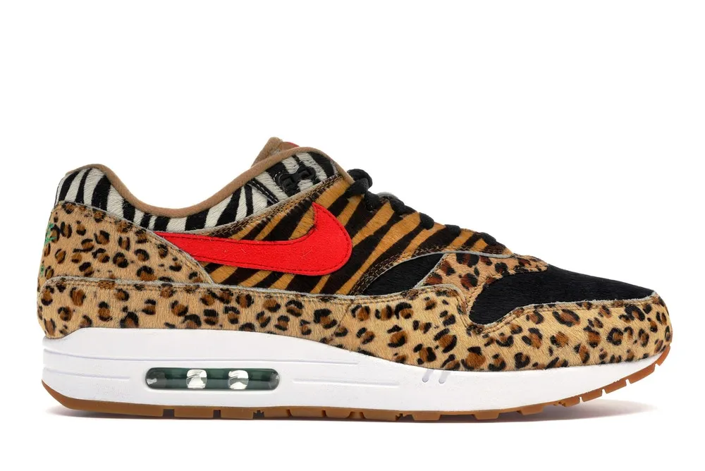 Nike Air Max 1 Atmos Animal Pack 2.0 ShockAbsorbing Reinforced sidewalls