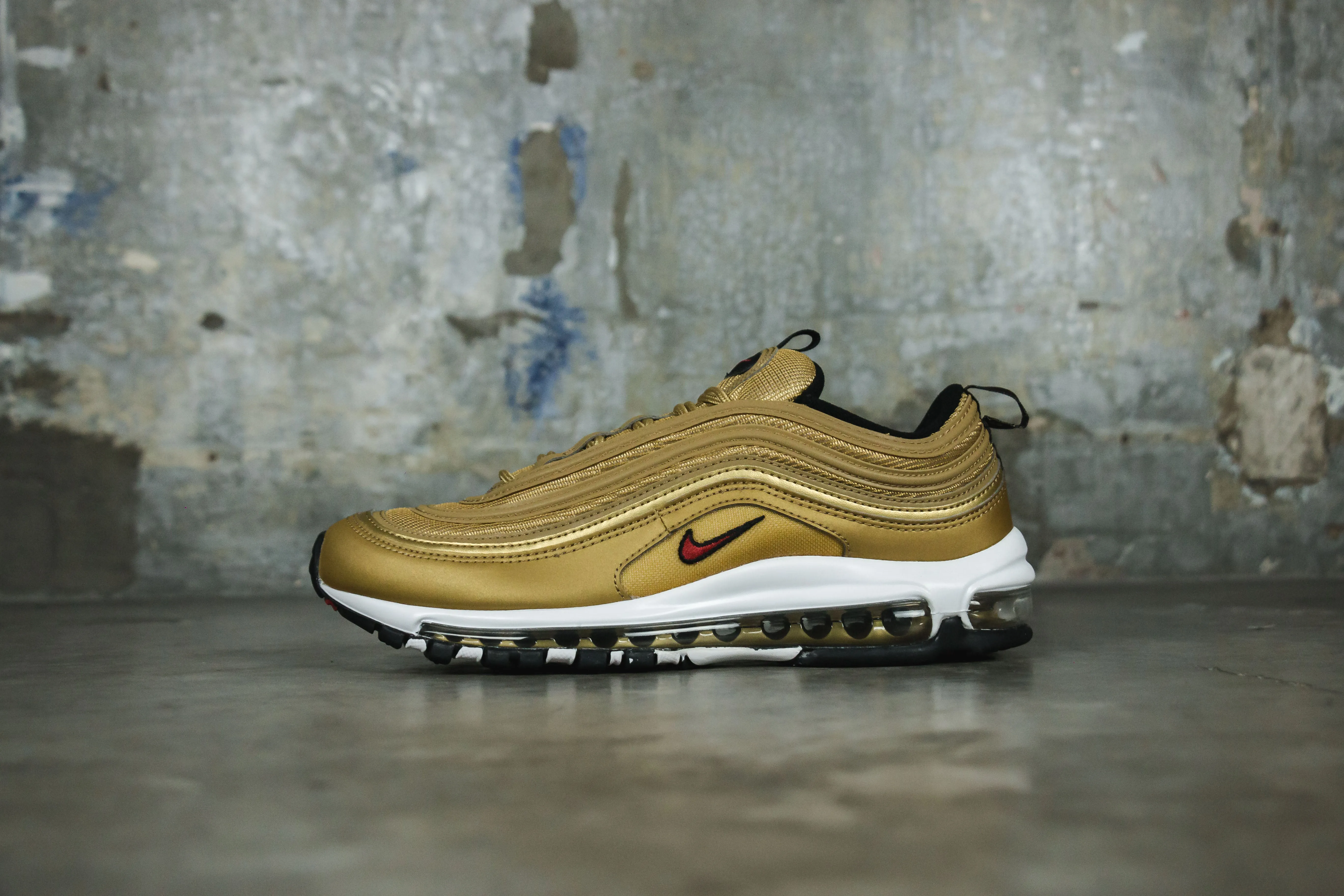 Nike Air Max 97 Metallic Gold Flex Glide
