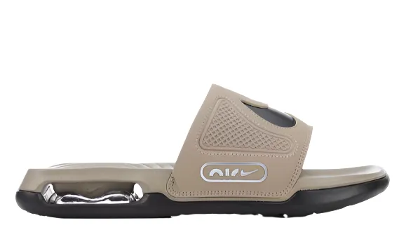 NIKE Air Max Cirro Slides Khaki Black breath easy Signature grip