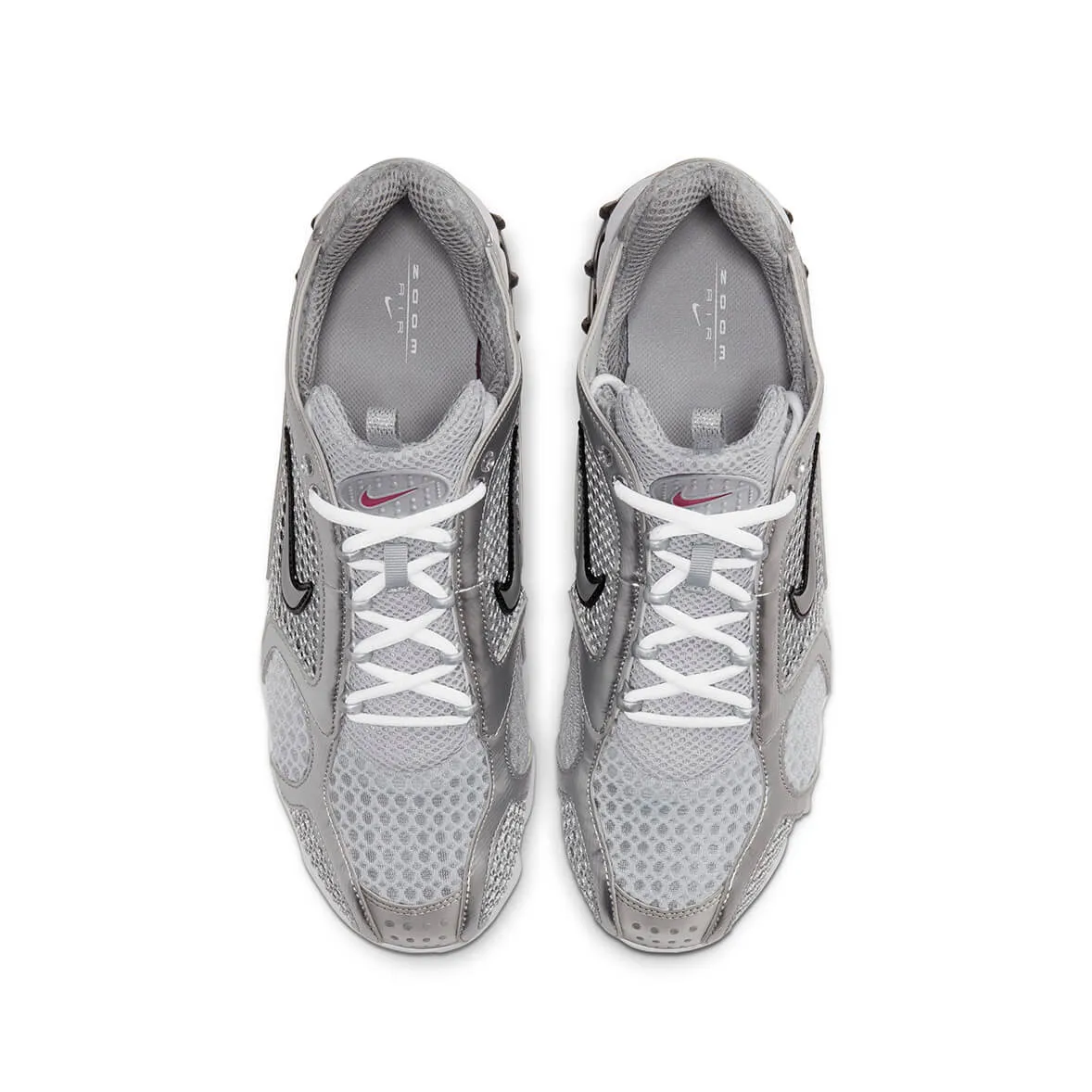 Nike Air Zoom Spiridon Cage 2 Metallic Silve Flexible Step-Up