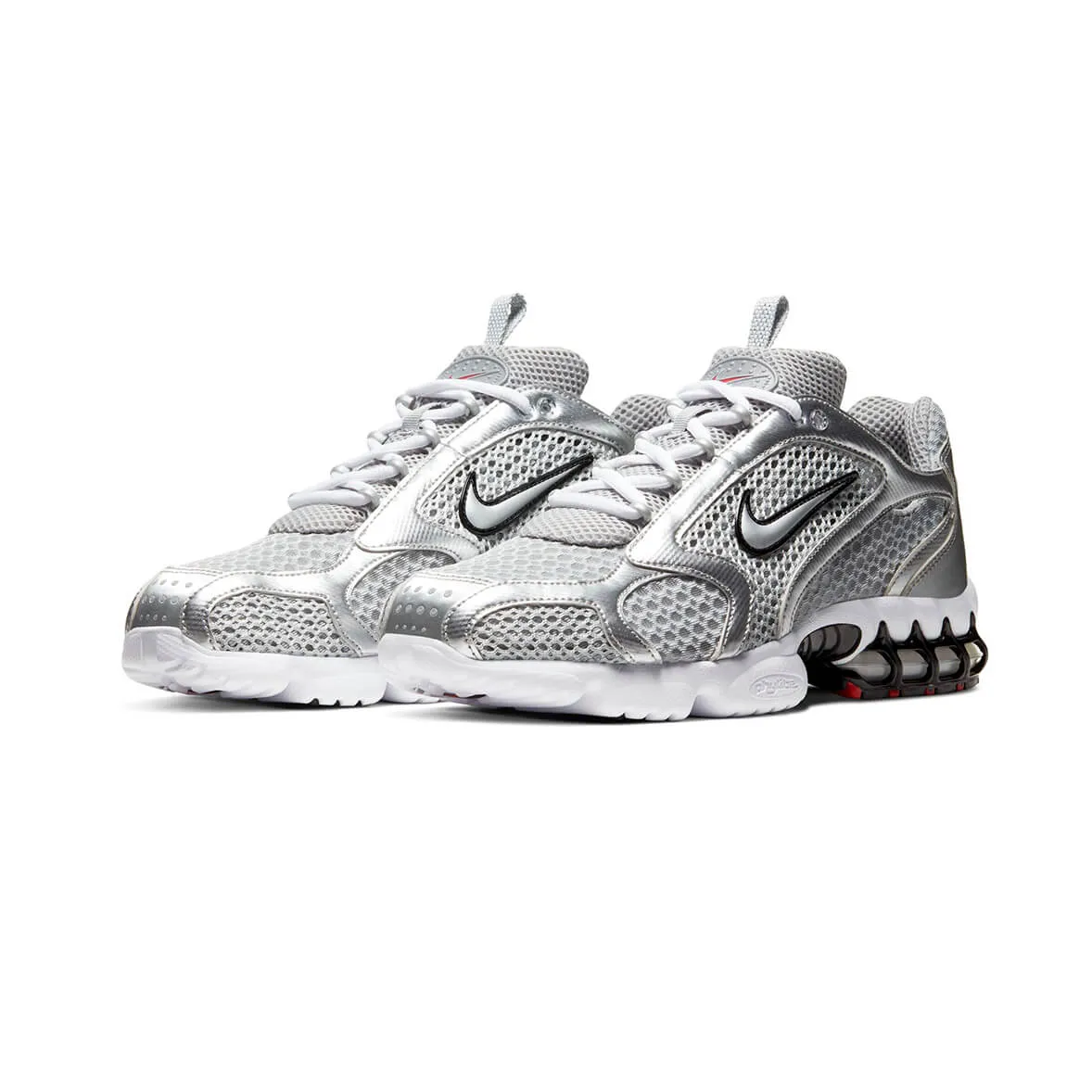 Nike Air Zoom Spiridon Cage 2 Metallic Silve Flexible Step-Up