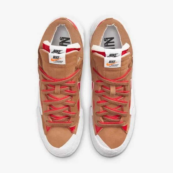 Nike Blazer Low sacai British Tan Functional Style Outdoor activities