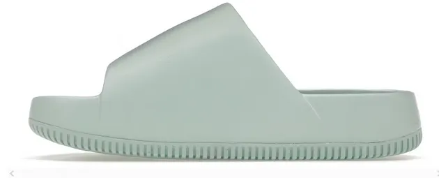 Nike Calm Slide Jade Ice (Women's) Classy flair Lightweight Frame Structure