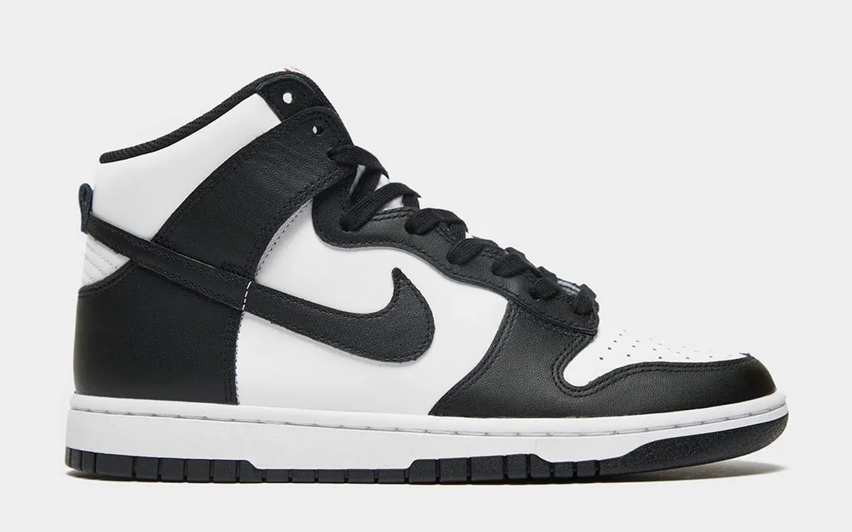 MinimalistDesign Nike Dunk High Retro White Black (2021)