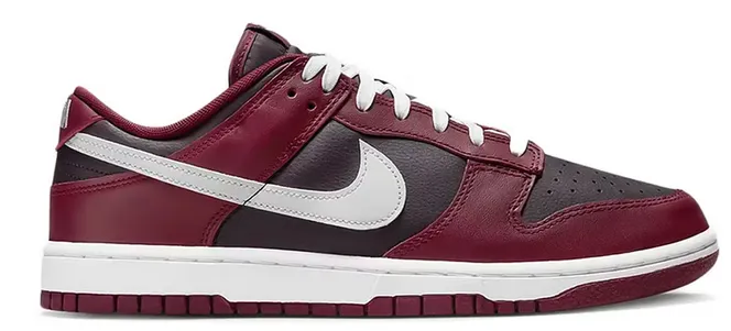 Foam Padding Technology Nike Dunk Low Dark Beetroot