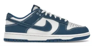 RubberHeel Nike Dunk Low Industrial Blue Sashiko