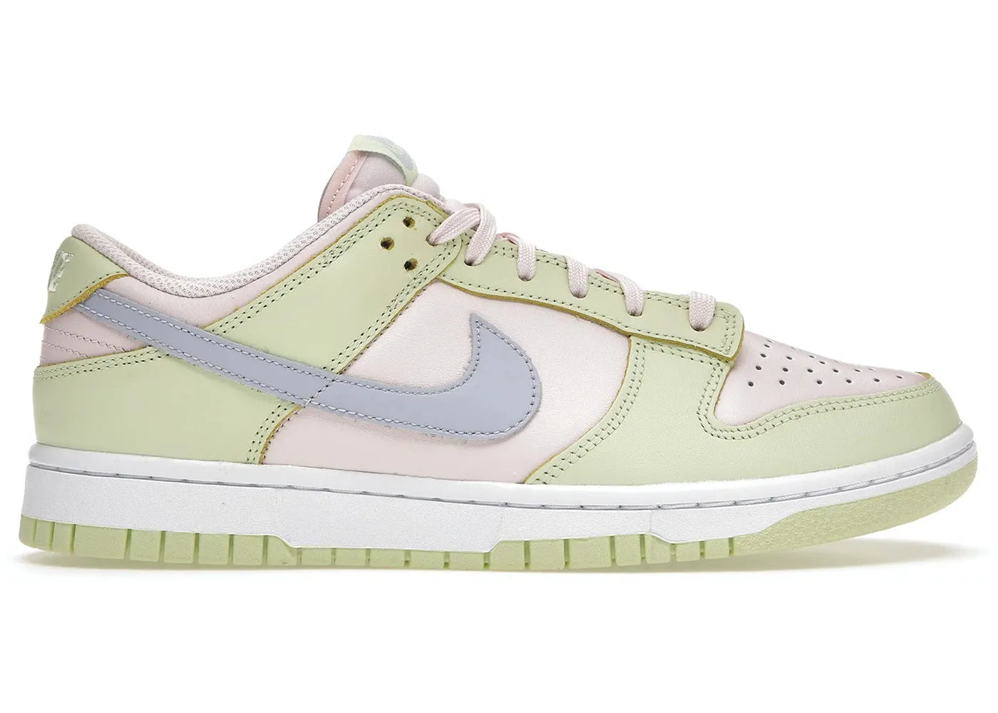 Breathable Outsole Vents Nike Dunk Low Lime Ice (W)