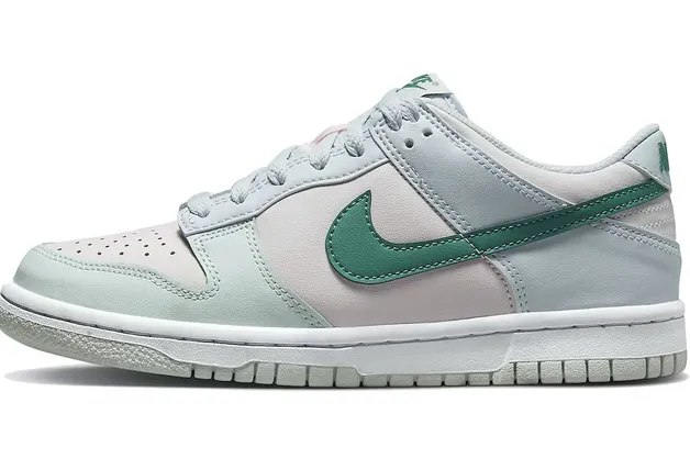 Nike Dunk Low Mineral Teal (GS) Run All Day Breathable Knit Upper