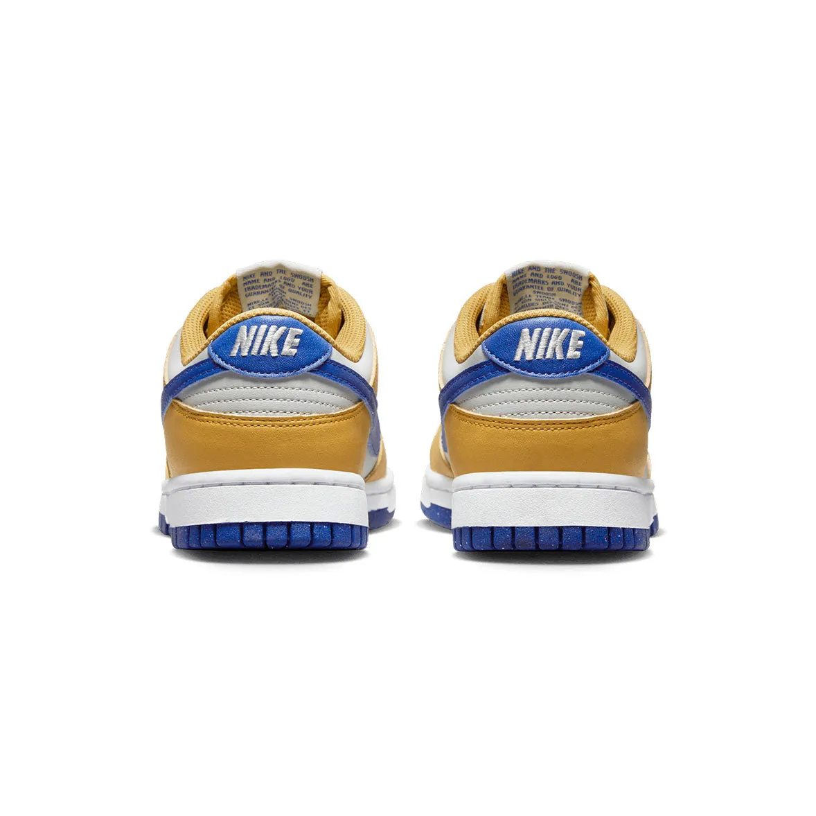 Nike Dunk Low Next Nature Wheat Gold Royal Comfortable Walking