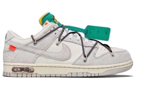 Nike Dunk Low Off-White Lot 20 Hypergrip Texture Cushioned