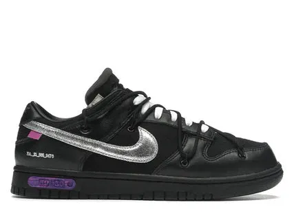 Nike Dunk Low Off-White Lot 50 Smart Casual