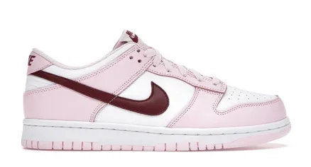 Nike Dunk Low Pink Foam Red White (GS) Energy Vibe