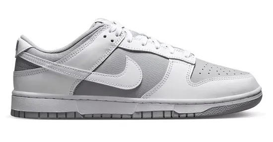 Distinctive durability Nike Dunk Low Retro White Grey