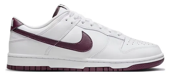 Nike Dunk Low Retro White Night Maroon Lightness