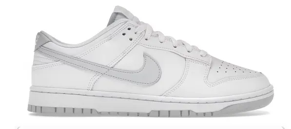 Hyperlock Heel Counter Walking Sessions Nike Dunk Low Retro White Pure Platinum