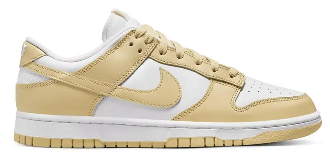 Rubberized Finish Active Everyday Nike Dunk Low Team Gold