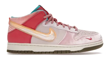 Structured Pace Nike Dunk MidSocial Status Free Lunch Strawberry Milk