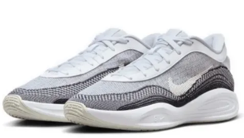 Nike G.T. Hustle Academy EP White Light Bone Black Impact Resistant Cushioning Power Stride