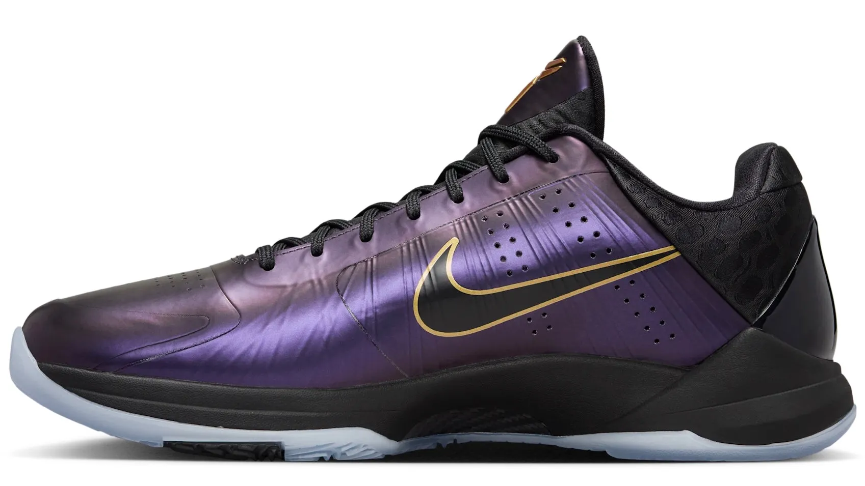 Nike Kobe 5 ProtroYear of the Mamba Eggplant Outfit Match Smooth Transition Heel