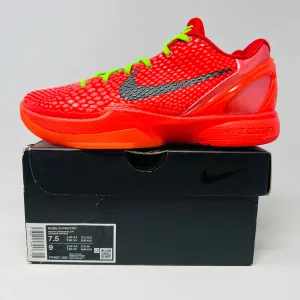 Support Cushion Nike Kobe 6 Protro Reverse Grinch